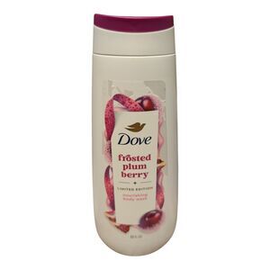 Dove Limited Edition Holiday Treats Body Wash Frosted Plum Berry 20oz Bottle